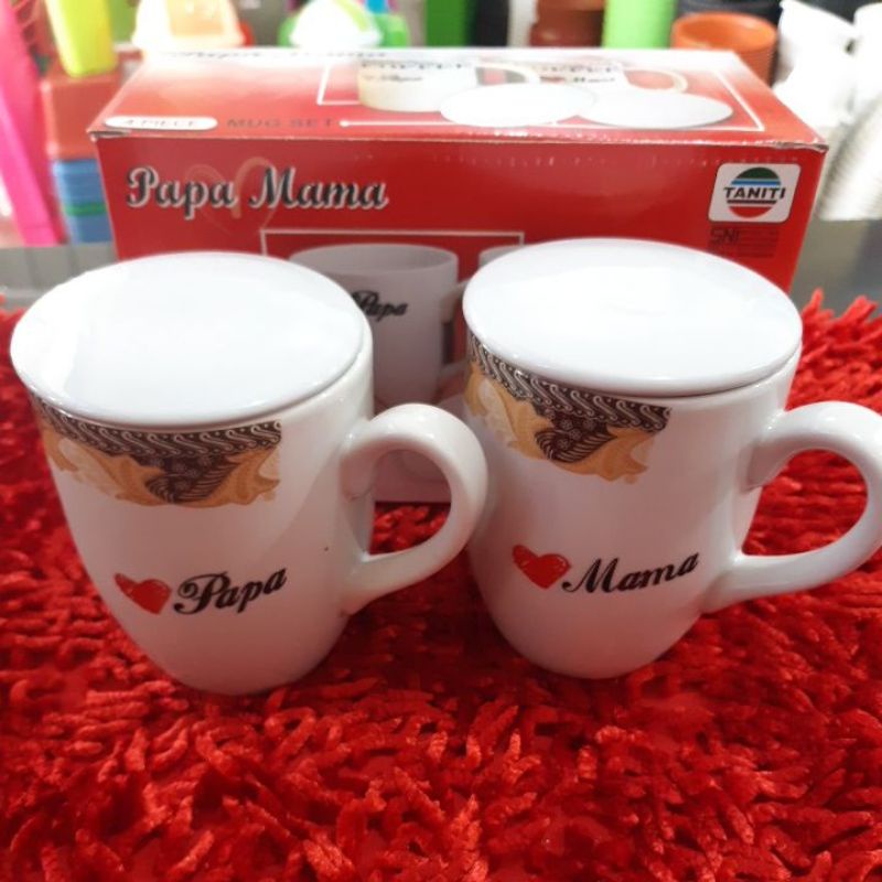 mug papa mama mug couple