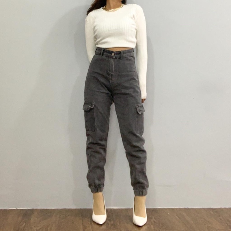 [LUXE.DLABEL] - E19 Jeans | Celana panjang Highwaist wanita Jeans import premium Jeans wanita polos ripped jeans High waist jeans wanita bkk Skinny Jeans High waist Baggy jeans Wideleg Jeans Kulot jeans Boyfriend jeans Wanita Kargo Jeans