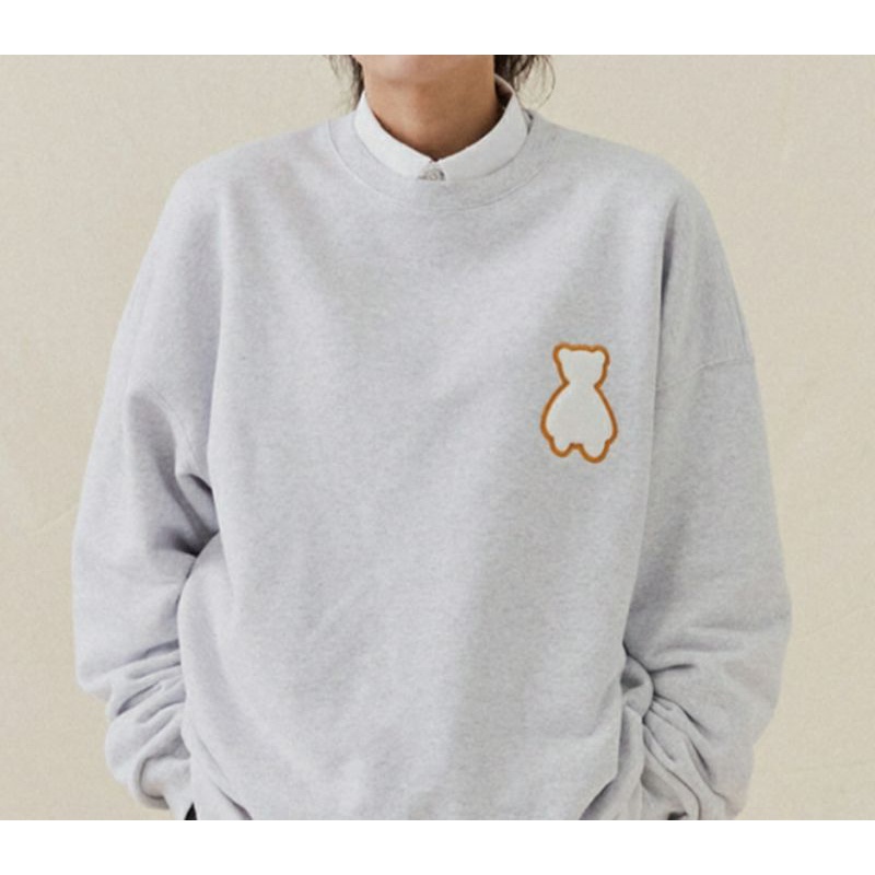 Sweater BEAR BERUANG Panda BIGSIZE S - XXXXXL(6XL) Jaket Sweatshirts JUMBO Korean Style loose Long Sleeve Oversize pria Wanita Aqo 5XL 4XL 3XL 2XL XL L M