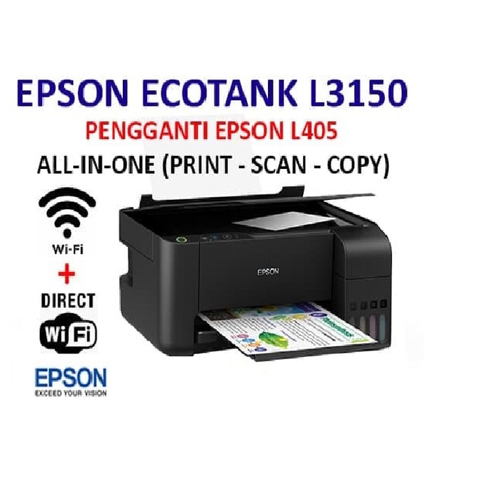 printer epson l3150 wifi