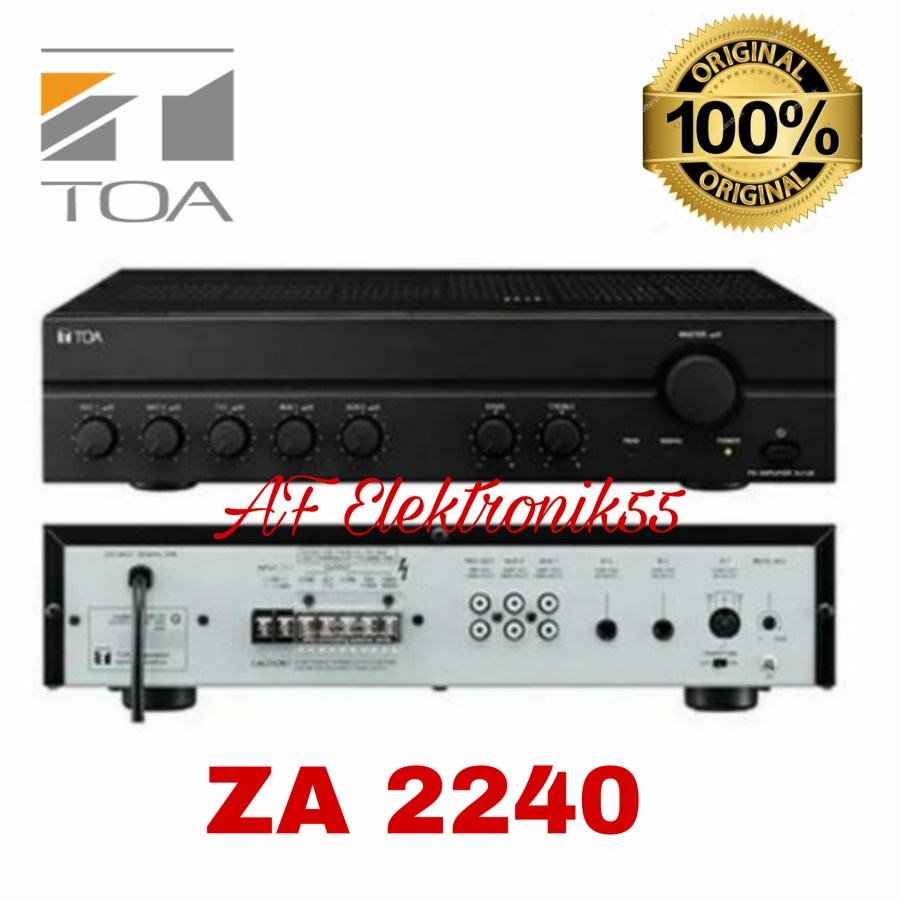 Ampli Toa ZA 2240 240 Watt Original Toa ZA 2240
