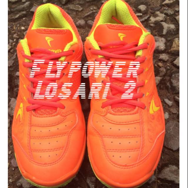 Sepatu Badminton Flypower Losari 2 (Kondisi terawat, edisi jarang pakai)