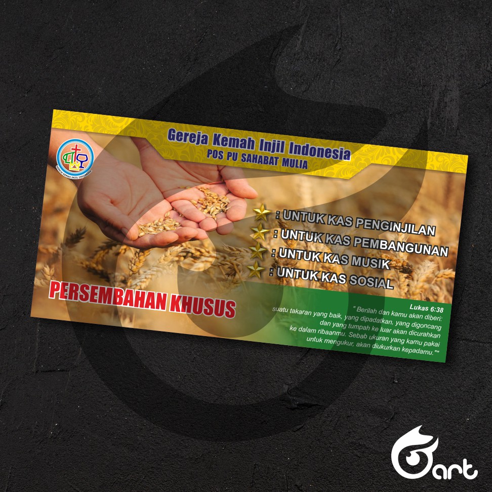 

AMPLOP PERSEMBAHAN KHUSUS GEREJA KEMAH INJIL INDONESIA (GKII) GLOSSY
