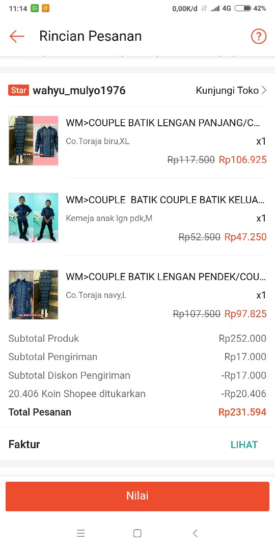 Wm>couple Batik Lengan Panjang/couple Batik/kdmeja Lengan Panjang/couple  Keluarga