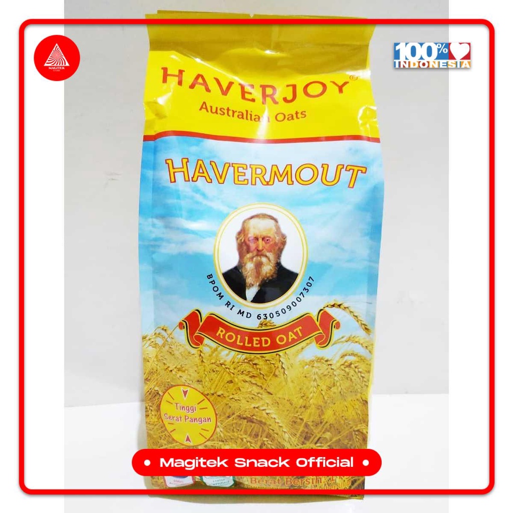 

[SNACK] Haverjoy Rolled Oat [1kg]