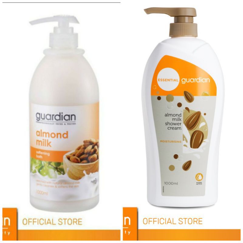 Guardian Almond Milk Softening Shower Cream 1000ml