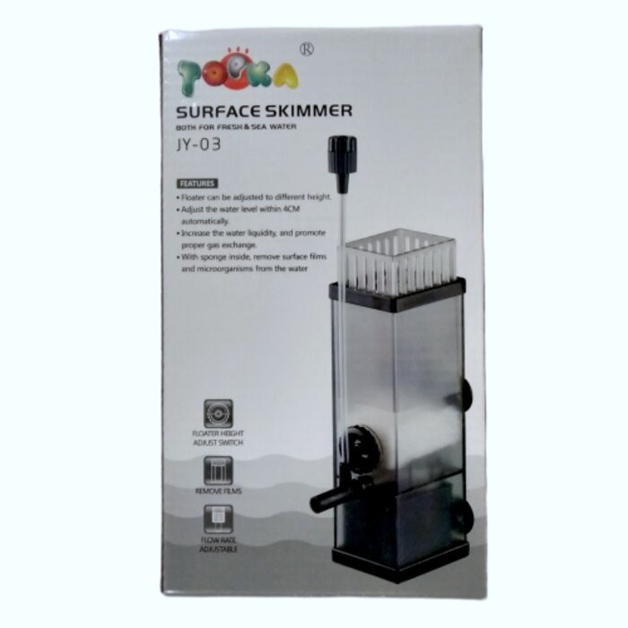 TOPKA Surface Skimmer JY 03 - Internal Filter Ikan Aquarium Aquascape