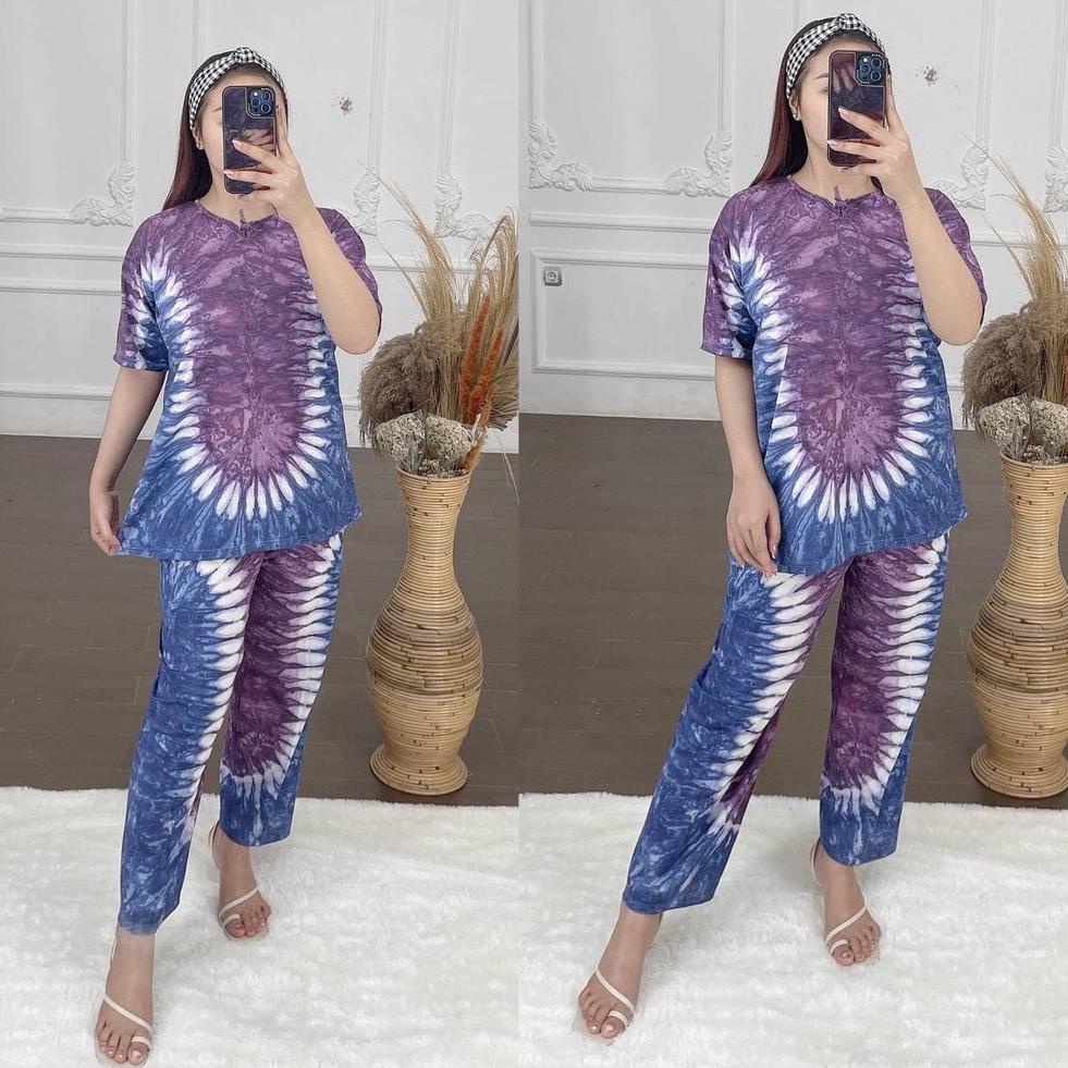 MANDA ONE SET / SETELAN RAYON DAILY ONE SET BAJU SETELAN WANITA KEKINIAN {Tjn31au22ᴾ}