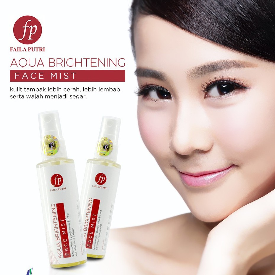 BELI 2 GRATIS 1/[BEST SELLER] AQUA BRIGHTENING FACE MIST FAILA PUTRI ORIGINAL BEAUTY WATER BPOM