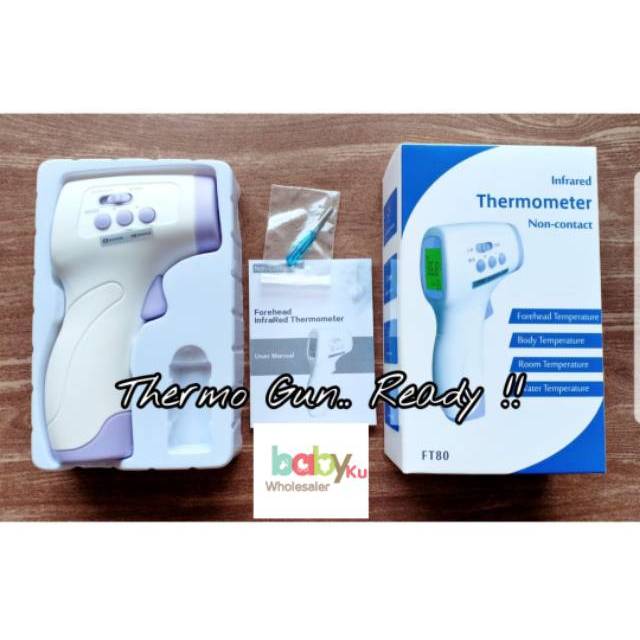 Thermometer baby infrared / termometer digital bayi dahi leher / alat ukur suhu tubuh bayi digital