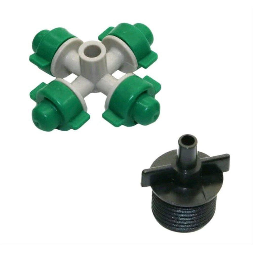 Dijual Nozzle Mist Spuyer Spayer Kabut Embun Rumah Walet Kandang Ayam Rumah Jamur Taman Garden Pipa