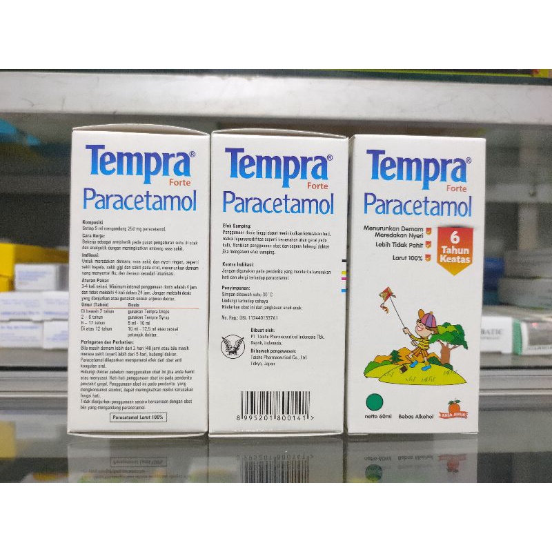 TEMPRA FORTE 60 ML Rasa Jeruk