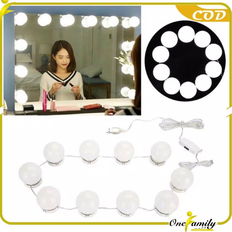 Vanity mirror Light -- Lampu kaca Hias -- Lampu dinding kaca Hias