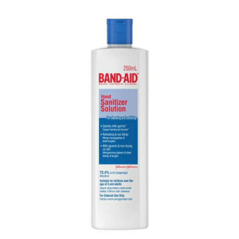 BAND-AID Hand Sanitizer Solution 250ml