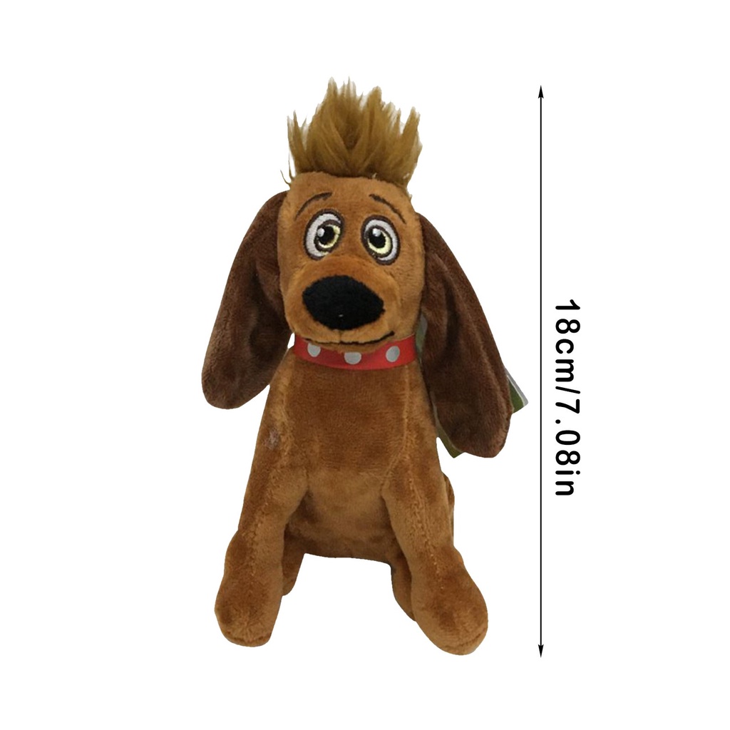 Mainan Boneka Stuffed Plush Anjing How Grinchs Ukuran 18-32cm Untuk Hadiah Natal / Ulang Tahun Anak