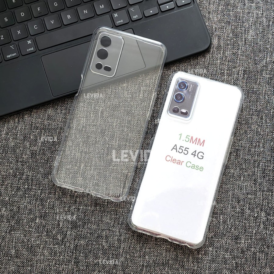 SOFTCASE CLEAR HD PREMIUM OPPO A55 4G - GMT