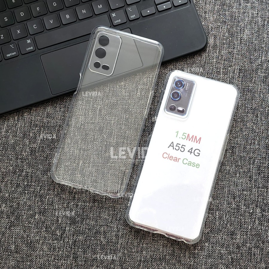 SOFTCASE CLEAR HD PREMIUM OPPO A55 4G - GA