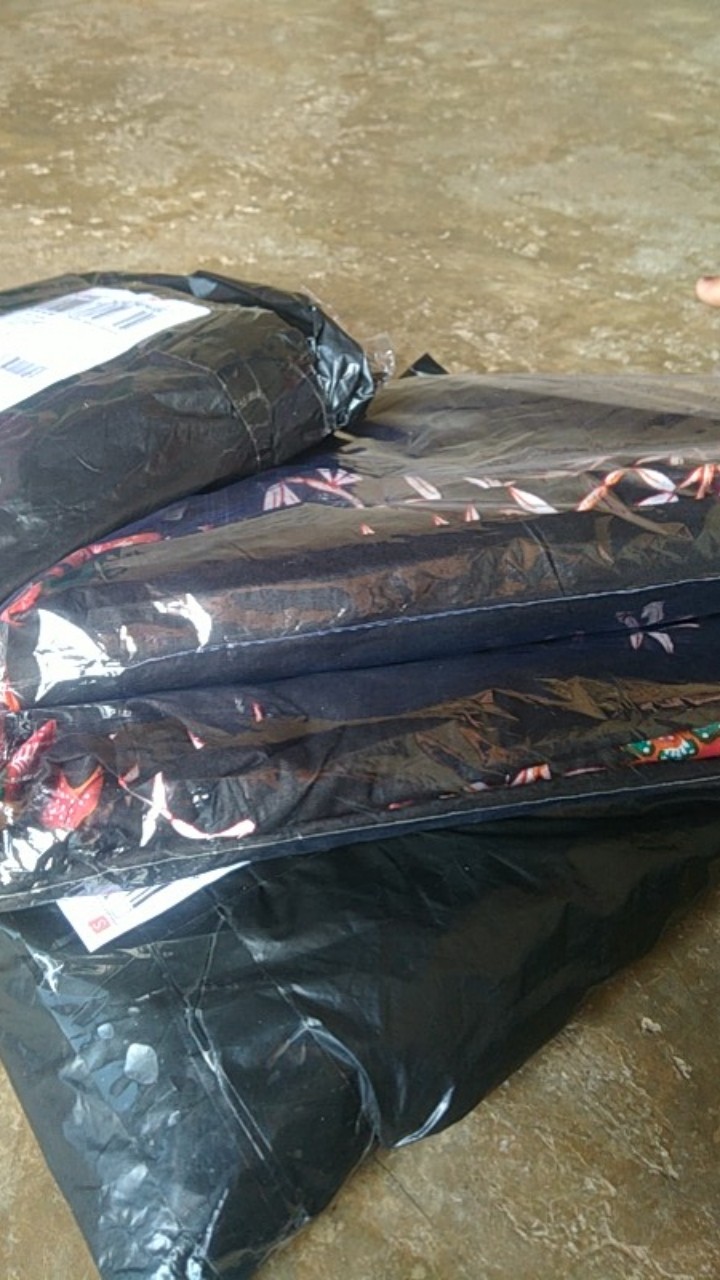 Batik Couple Keluarga - Sania Ruffle Batik Couple Ori Standar & Jumbo - Batik Pekalongan