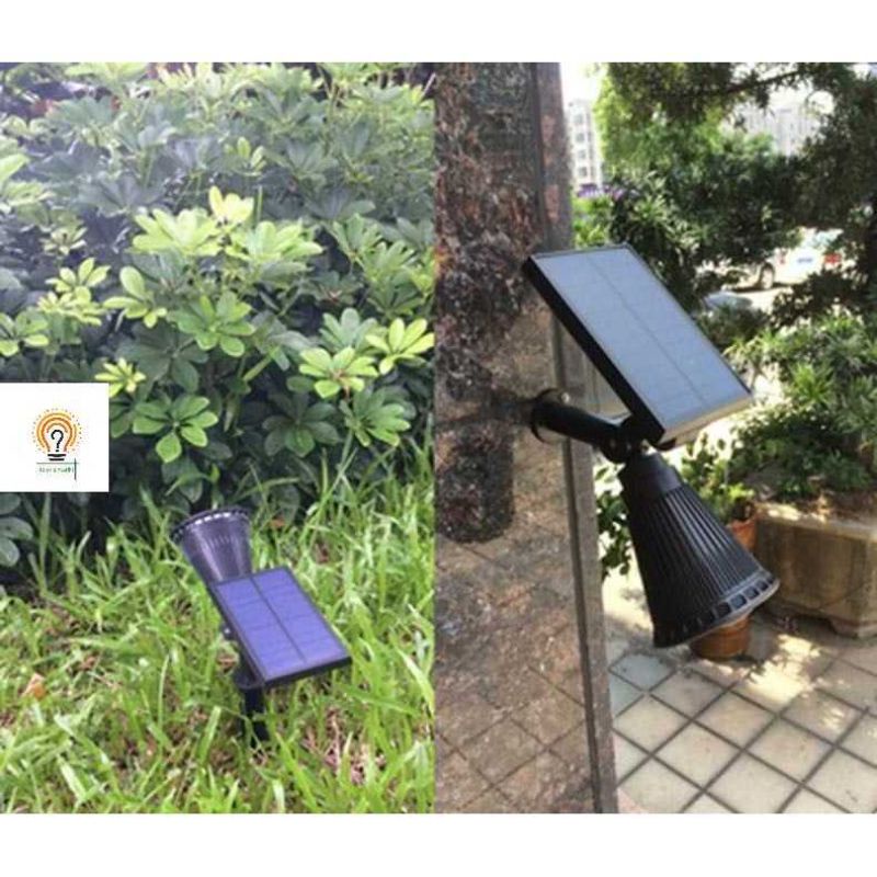 Lampu Taman Solar Tancap 7 LED  Sorot Tenaga Surya Sensor Matahari