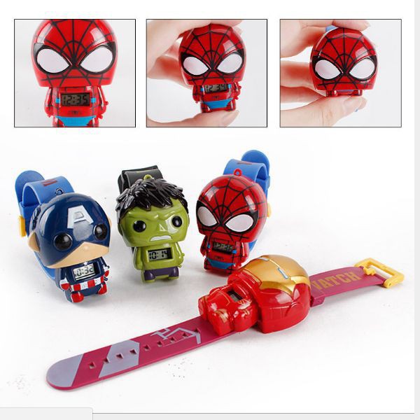 JAM TANGAN ANAK ANAK ROBOT SUPER-HERO KARAKTER LUCU DIGITAL MURAH LOL AVANGERS IMPORT KIDS FASHION ANAK LAKI LAKI PEREMPUAN / PRIA WANITA COUPLE / JA019