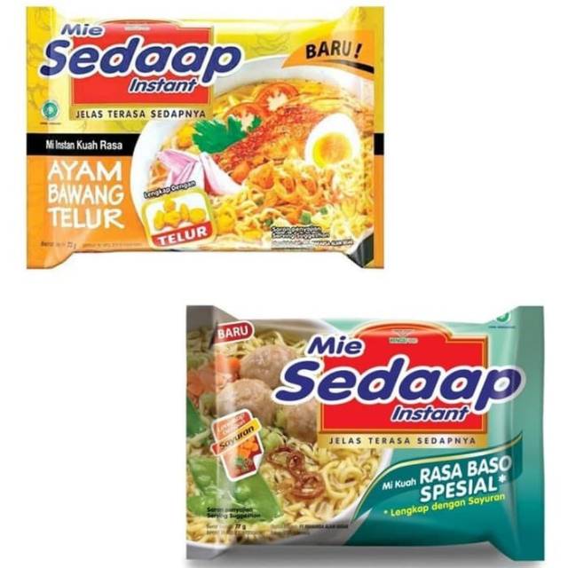 SEDAAP mie instant all varian 81 gram