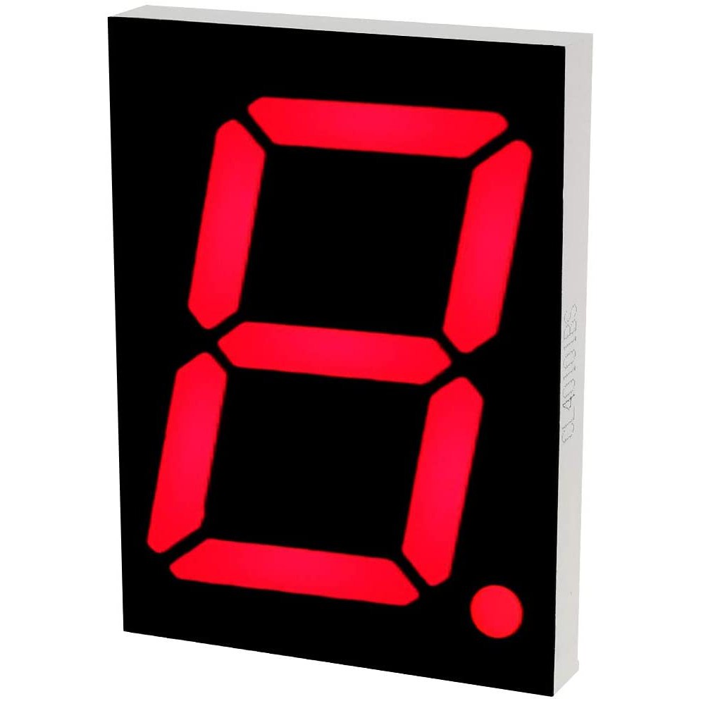 Led Seven 7 Segment Segmen 1&quot; 1 Inch 1 Inci Digit Display Merah