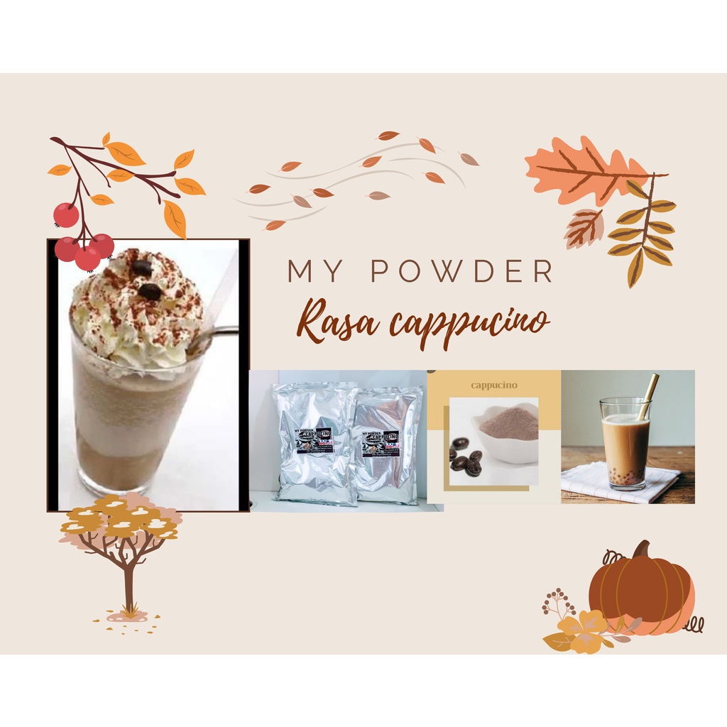 

Powder Cappucino Regular - Powder Cappucino kemasan 1kg