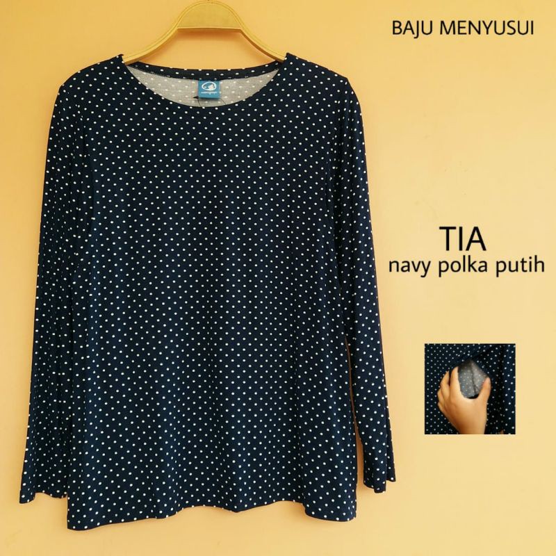 MAMIGAYA Nursing Wear TIA  Baju Menyusui Atasan Menyusui