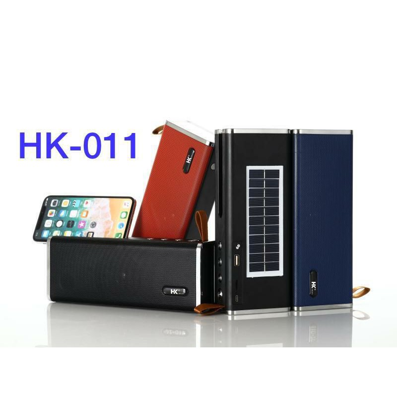 SPEAKER HK 011 HK011 BLUETOOTH SOLAR CHARGER IZIN POSTEL HK MUSIC BOX