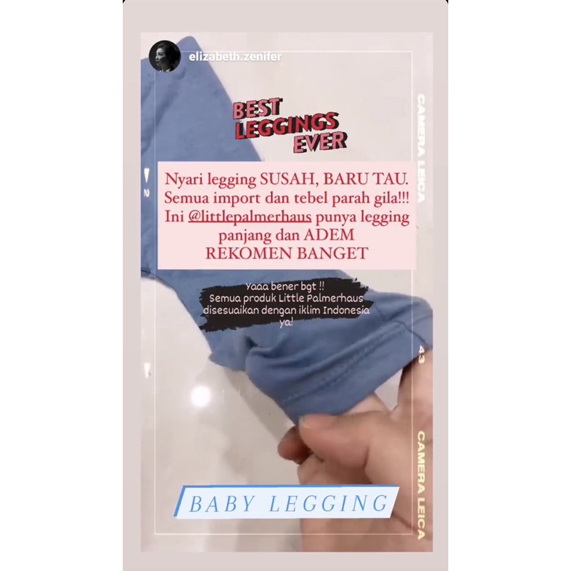 SALE Little Palmerhaus 0 - 3 tahun Baby Legging PREMIUM CBKS