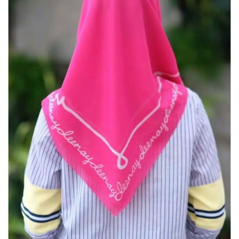 New Deenay Plain Border Pink Fanta Voal Ultrafine