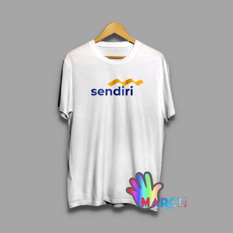 KAOS PLESETAN BANK MANDIRI / KAOS DISTRO / KAOS PARODI BANK MANDIRI