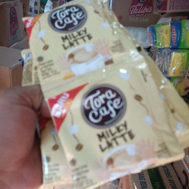 

tora cafe milky latte 10x22g