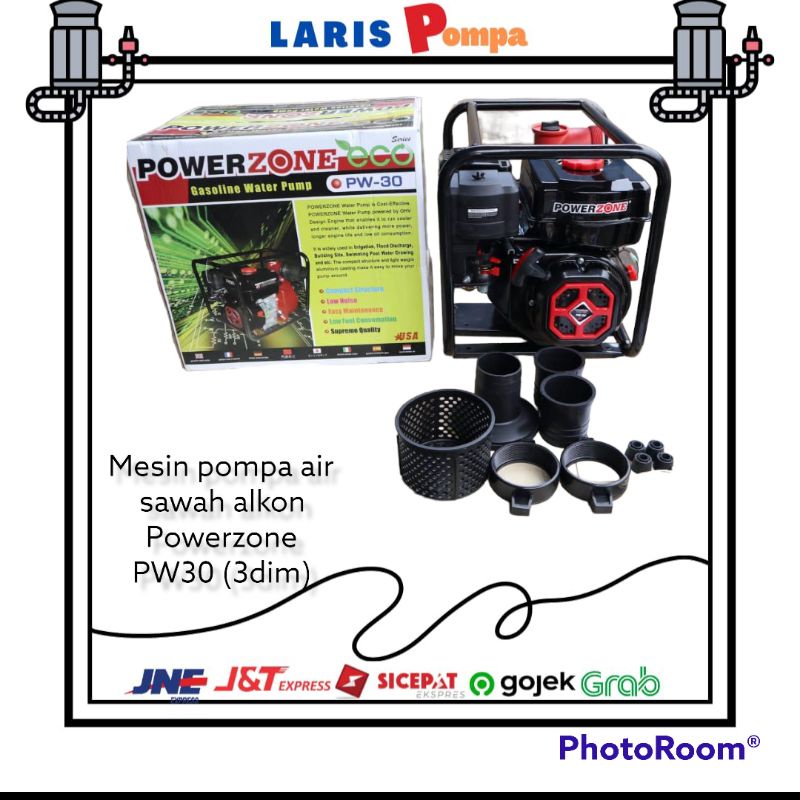 mesin pompa air sawah 3inch powerzone