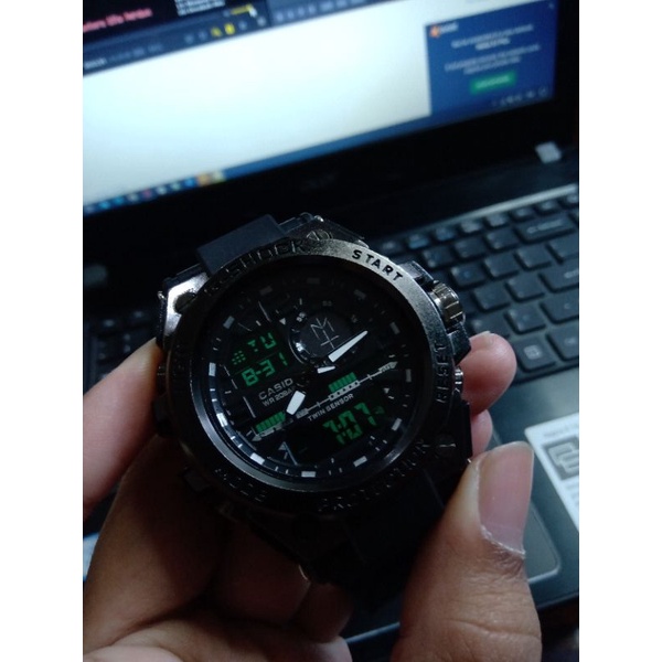 Jam Tangan Maternal X G Shock Full Metal Black