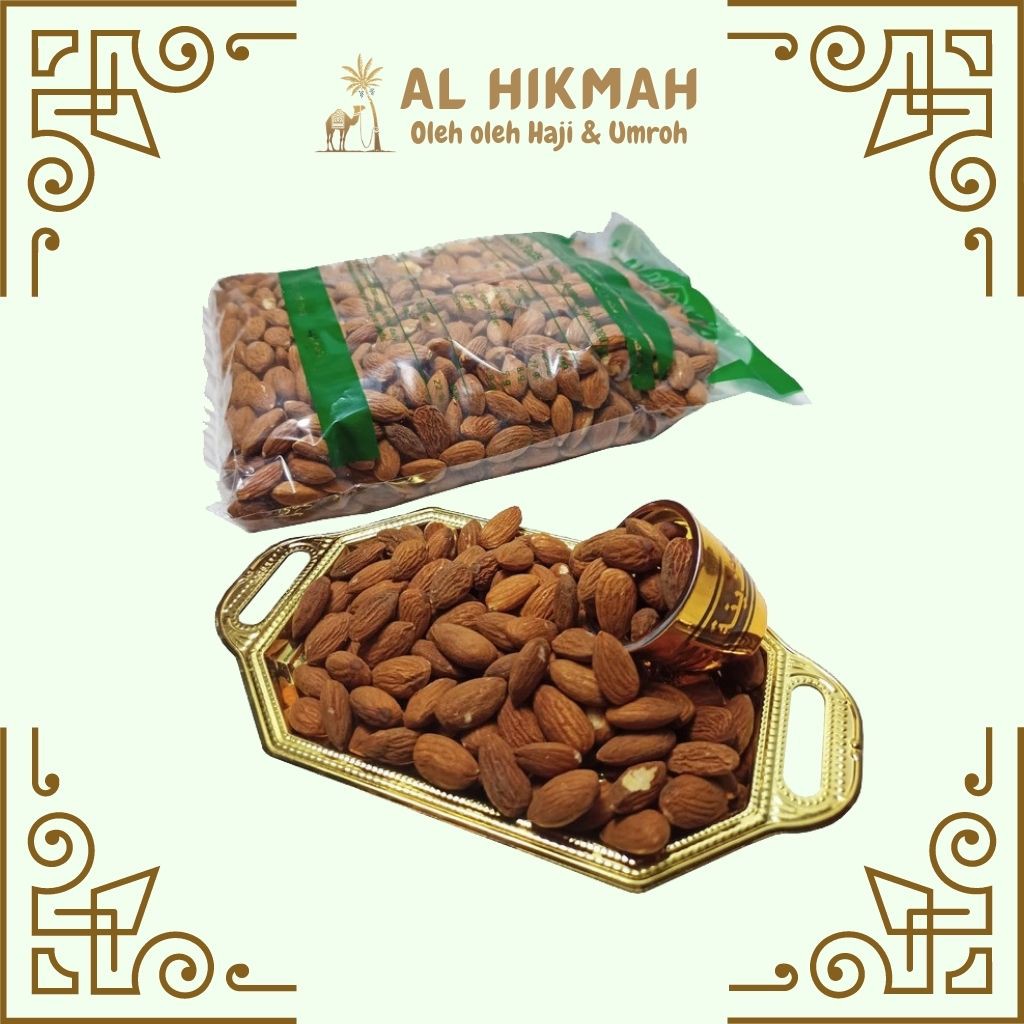 

Kacang Almond Kulit 500gr