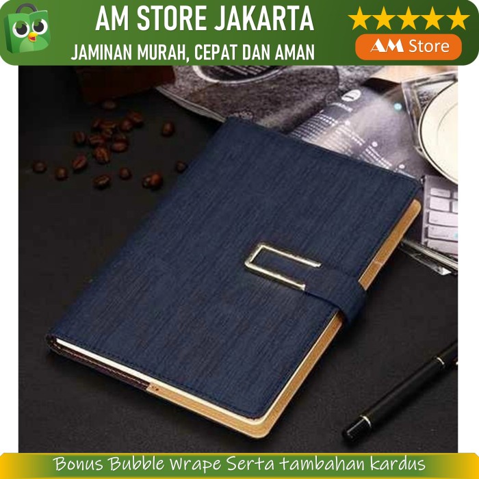 

[RESTOCK] Buku Notebook Agenda Catatan Kerja Cover Kulit - Memo Kerja Elegent - Model 1