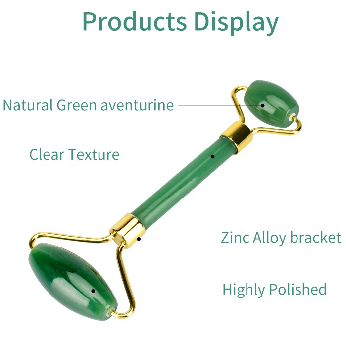 Gua Sha - Gua Sha original - Pijat wajah Green Aventurine