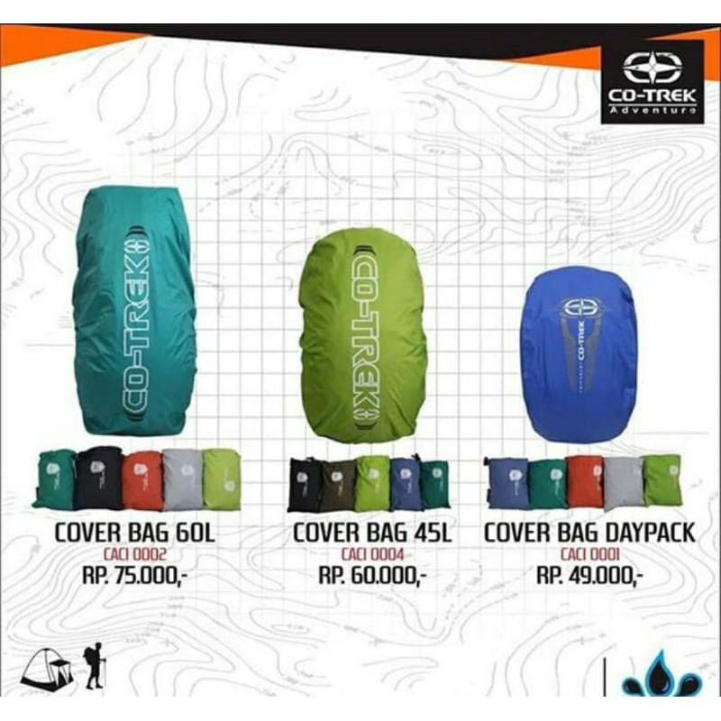 Raincover Daypack 20-30L Cotrek / Cover Bag Cotrek