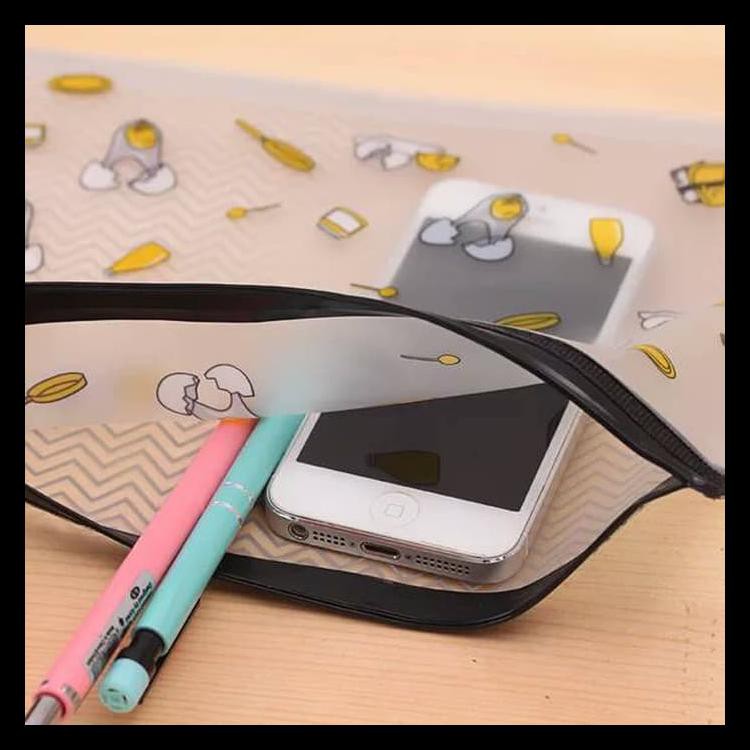 

Murmer Tempat Pensil/ Kantong Zipper Telur Gudetama Terjamin