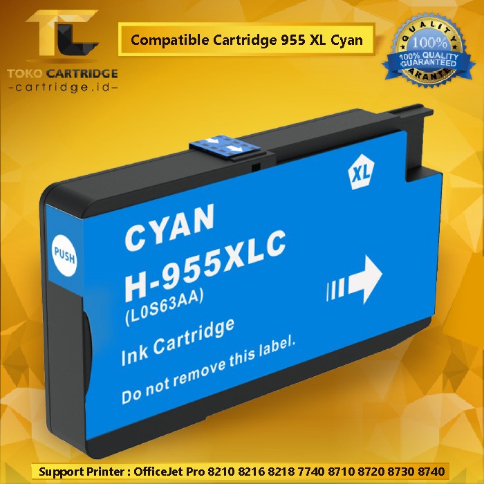 Compatible Cartridge Printer 955XL 955 XL. Tinta Printer HP OfficeJet Pro 8210 8216 8218 7740 8710