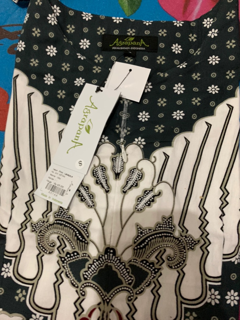 Agrapana Blouse Batik Wanita Baju Atasan Batik Wanita Modern Couple Sarimbit Lengan Panjang Labda