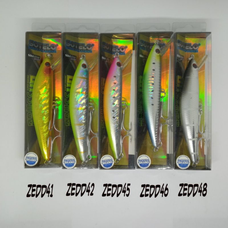 Umpan Minnow Sotelo Platinum ABYS 40g Sinking