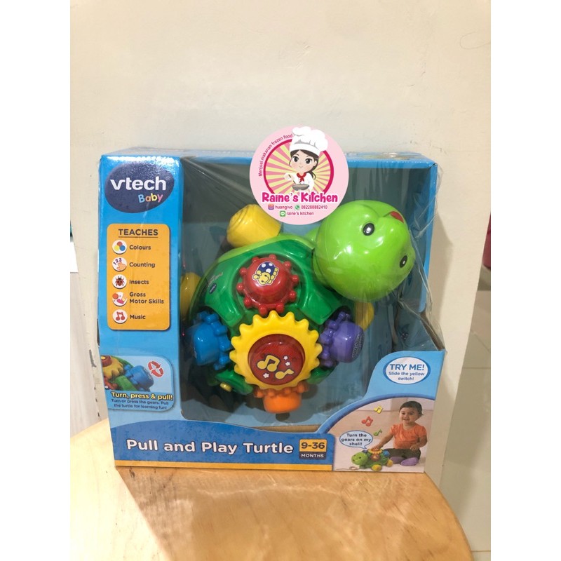 vtech pull & play turtle