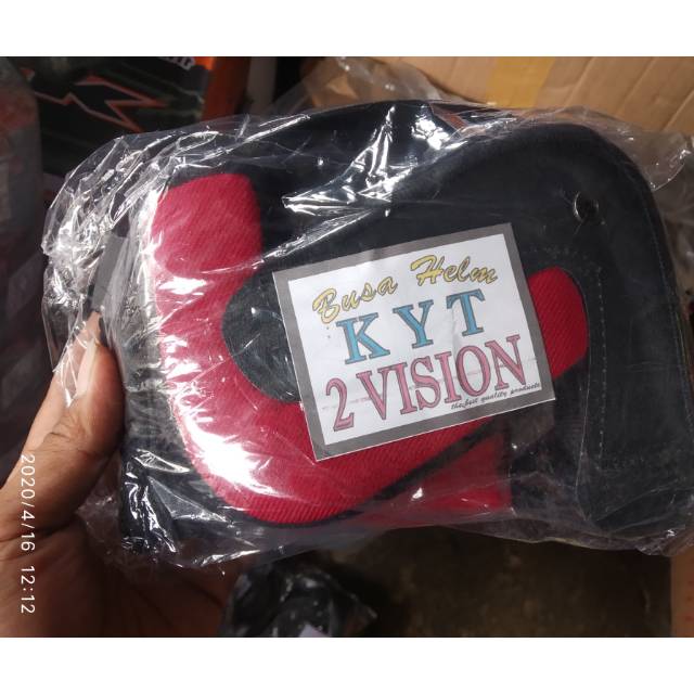 Busa Helm KYT 2 Vision kancing besi | kancing plastik kyt Scorpion 2
