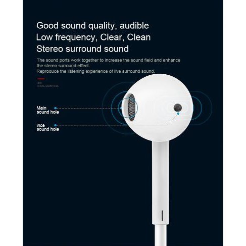 Headset OPPO find x k3 r16 pro reno MH135-3 Type-C Half Ear Earphones Original 100%