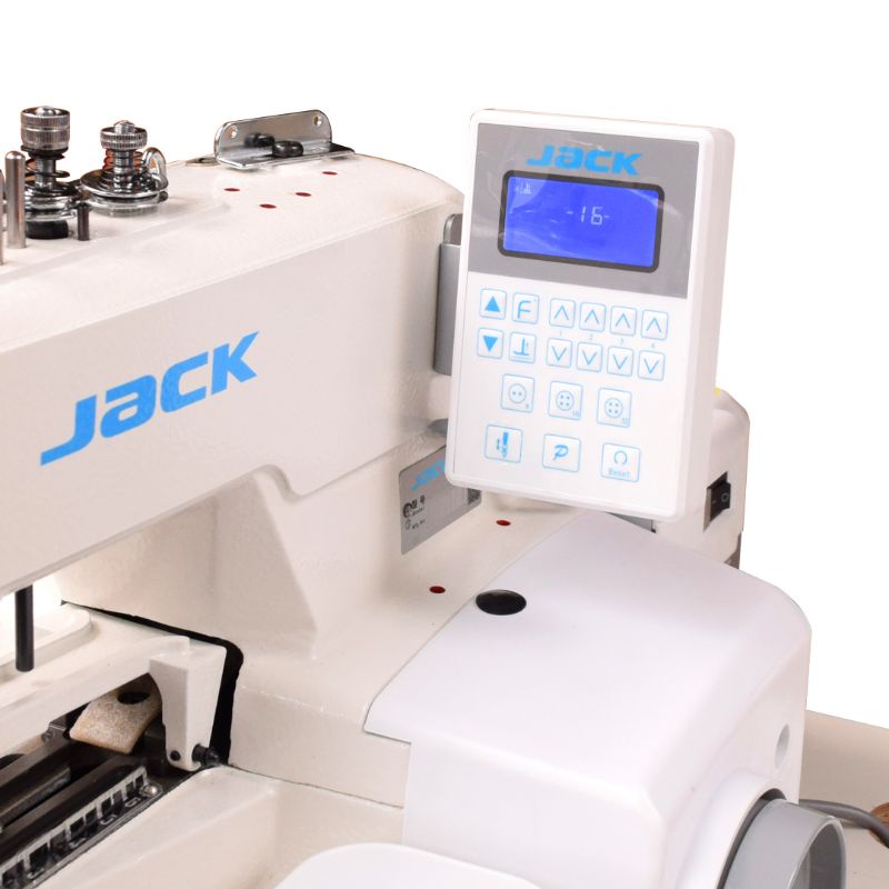 JACK JK-1377E Mesin Pasang Kancing High Speed Servo Double Cam