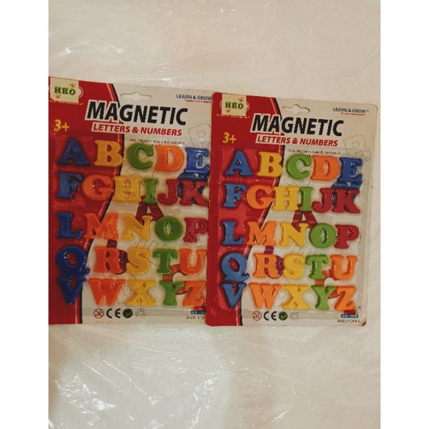ABC MAGNET SET HURUF BESAR/MAGNET ABC/MAGNET HURUF