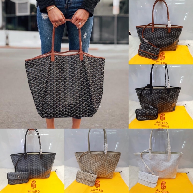 tote Goyardwith pouch import tote bag wanita branded import tas wanita tote bag