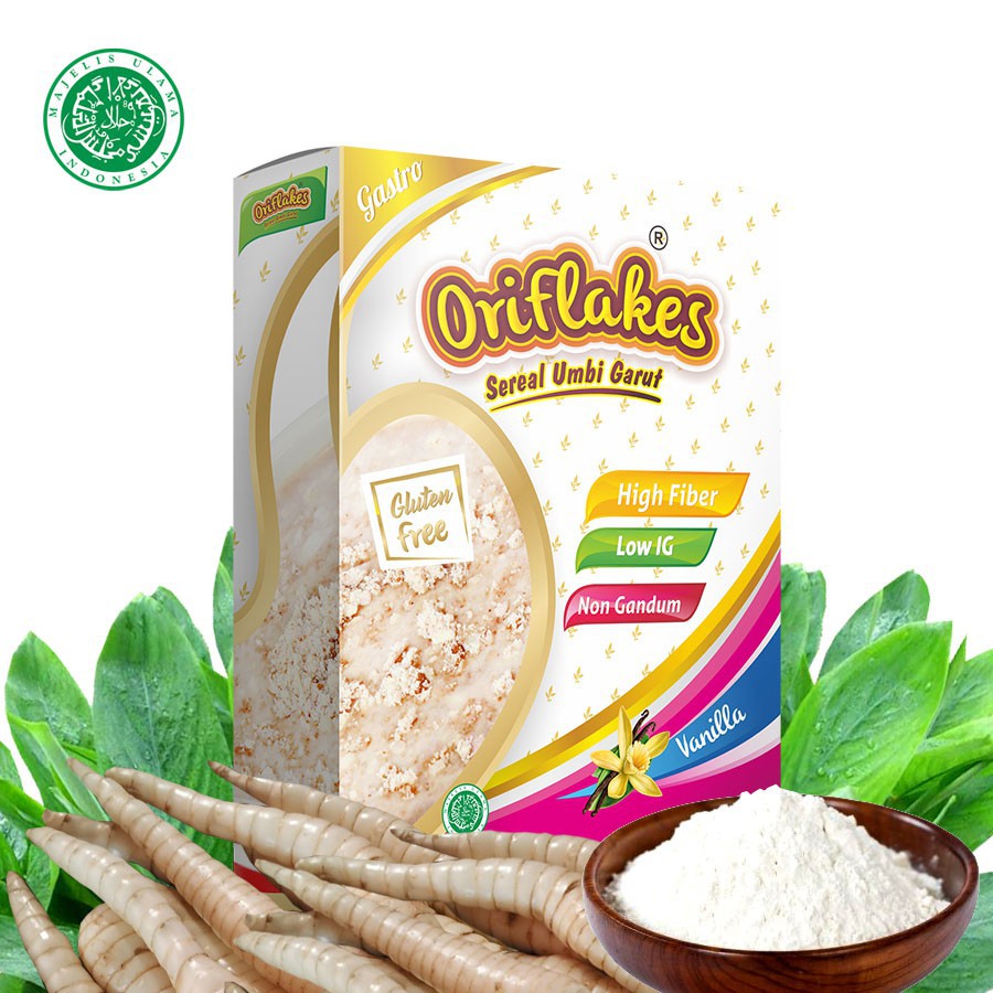 

Oriflakes Gastro 350 Gram (Vanilla/Jahe)